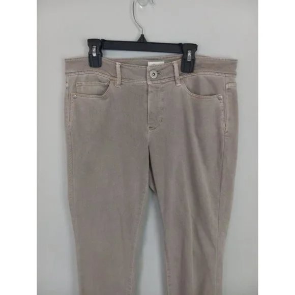 J. Jill Authentic Fit Denim Slim Ankle Gray Size 6P - Picture 2 of 4